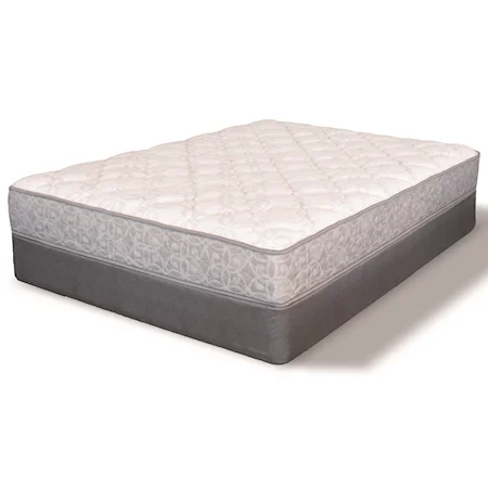 Queen Plush Innerspring Mattress and 9" Steel Boxspring